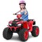 Red 24V Electric Ride-On ATV for Kids with Wireless Connection, 3-8 Years Old